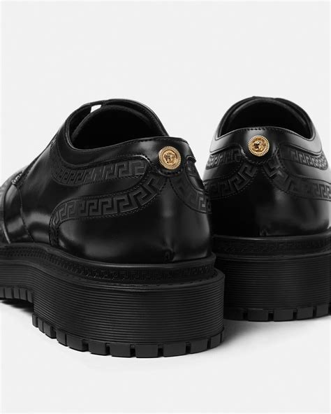 versace 19.69 derby|Men's Designer Derby Shoes .